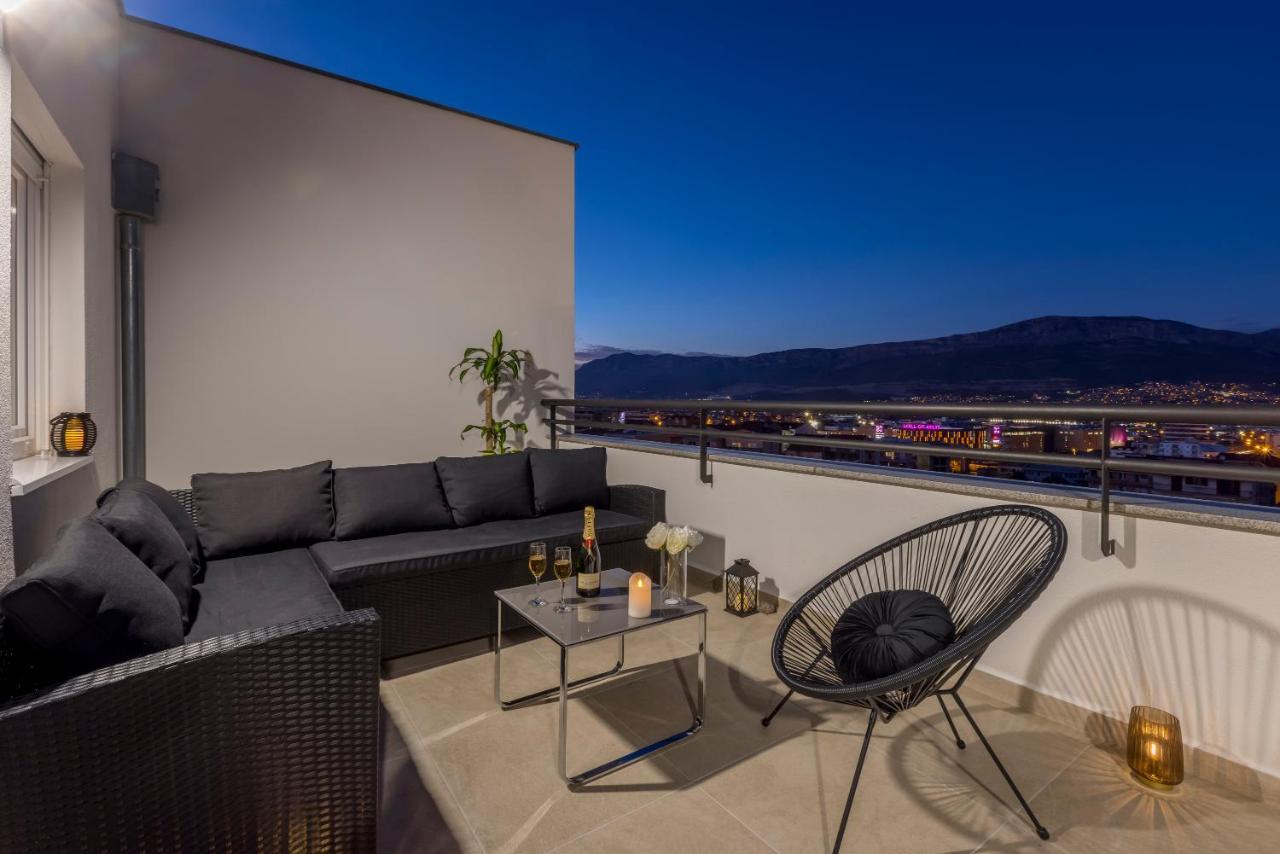 Luxury Rooftop Apartment Zalato Split Exteriér fotografie