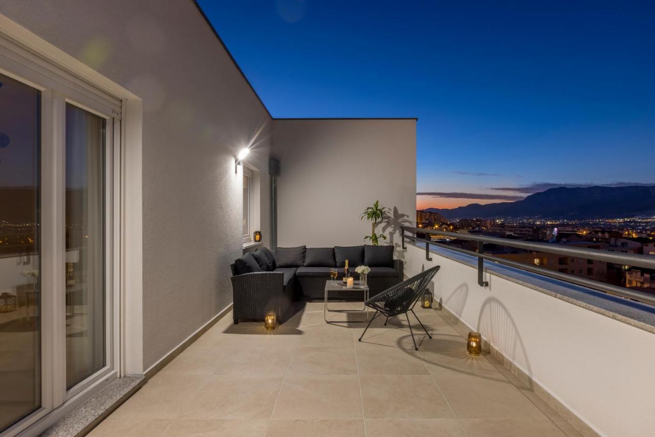 Luxury Rooftop Apartment Zalato Split Exteriér fotografie