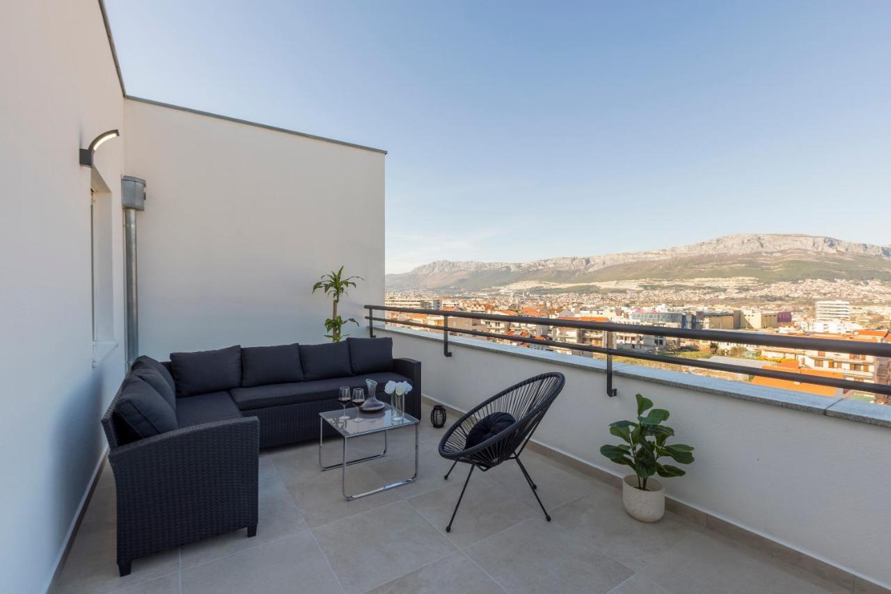 Luxury Rooftop Apartment Zalato Split Exteriér fotografie