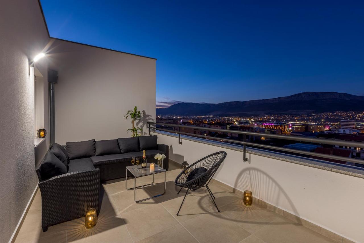 Luxury Rooftop Apartment Zalato Split Exteriér fotografie